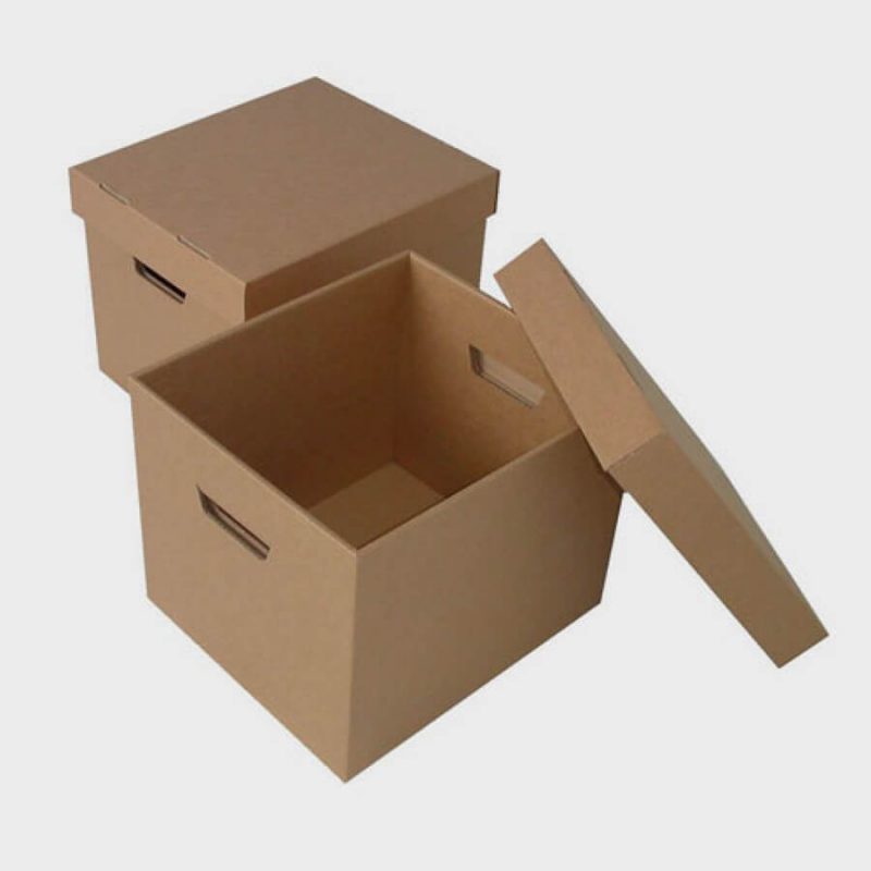Hộp carton nắp âm dương