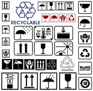 Các icon thùng carton là gì?