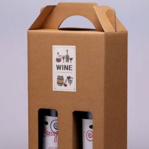 Thùng carton nắp gài quai xách