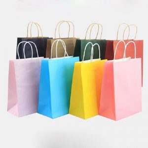 Túi giấy in màu có sẵn đa dạng sắc màu