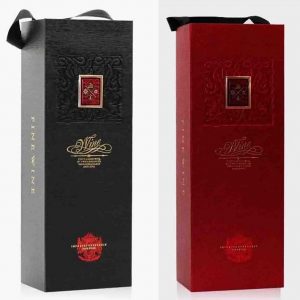 Túi đựng 1 chai rượu kèm dây xách bằng vải