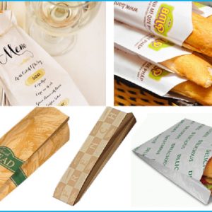 Mẫu túi giấy đựng bánh mì, hamburger