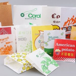 Các mẫu túi giấy đựng đồ chiên