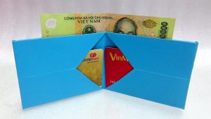 Cách làm túi giấy đựng tiền đẹp