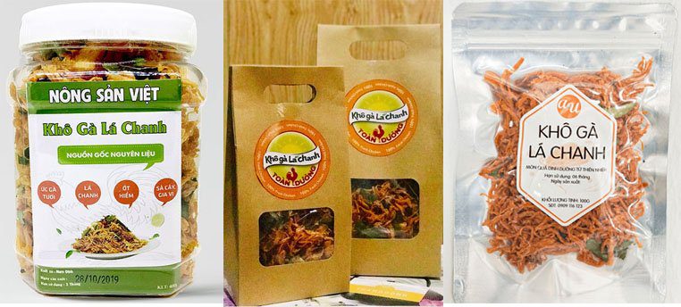 Mẫu in tem nhãn khô gà đẹp trên thị trường 5 - Bao bì QT