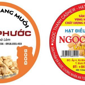 Tầm quan trọng của in tem nhãn hạt điều, macca, hạnh nhân