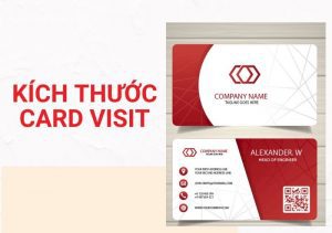 Kích thước chuẩn của danh thiếp hiện nay là bao nhiêu?