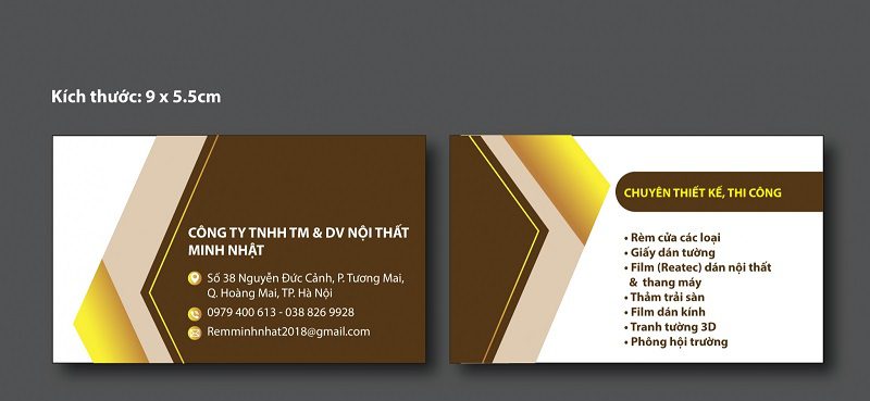 Mẫu danh thiếp đơn giản, sáng tạo kết hợp nhiều màu sắc nổi bật, bắt mắt