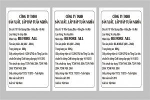 Thủ tục đăng ký và cấp phép sử dụng tem nhãn hàng hóa