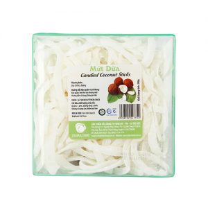 Tem nhãn mứt dừa đẹp tại bao bì QT
