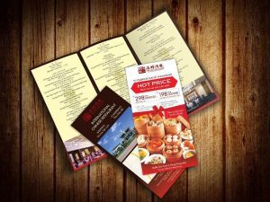 Mẫu tờ rơi nhà hàng