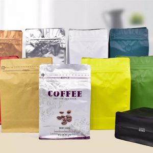 Mẫu túi zip bạc đựng cà phê, các loại hạt, bột khô thông dụng