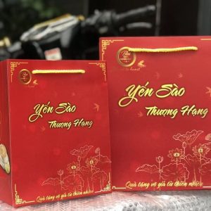Khách hàng có thể lựa chọn kích thước túi đựng yến theo nhu cầu sử dụng