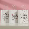 Túi giấy thank you đa kiểu dáng, kiểu mẫu