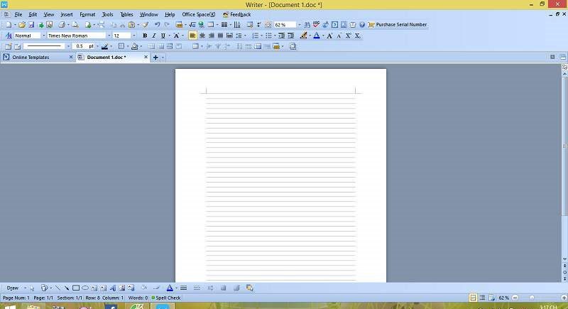 Hướng dẫn cách download giấy A4 kẻ ngang file word