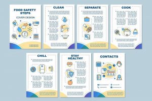 Yêu cầu ban đầu của tờ rơi an toàn thực phẩm là xác định đối tượng, mục đích để hướng tới nội dung hoàn hảo