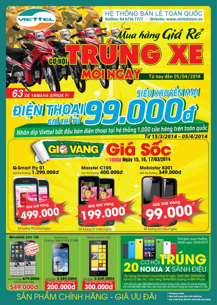 Lưu ý cần biết để có được thiết kế tờ rơi điện thoại đẹp, thu hút