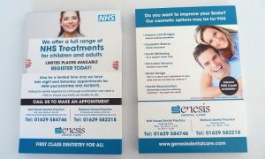 Nội dung tờ rơi phải đầy đủ thông tin phòng khám