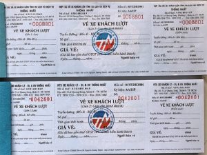 download mẫu vé xe khách