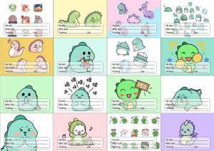 Chia sẻ những mẫu hình nền nhãn vở đẹp mắt, dễ thương