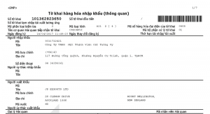 Tìm hiểu về cách lấy và in bảng kê tờ khai mã vạch hải quan