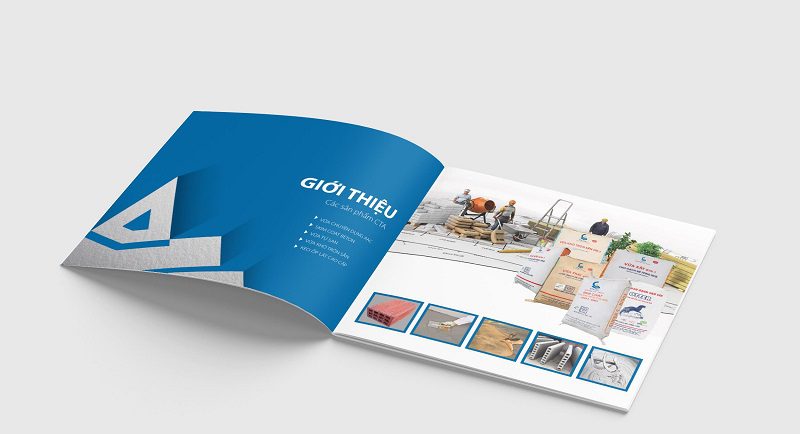 Mẫu catalogue doanh nghiệp sản xuất vật liệu xây dựng