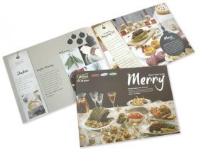 mẫu catalogue nhà hàng