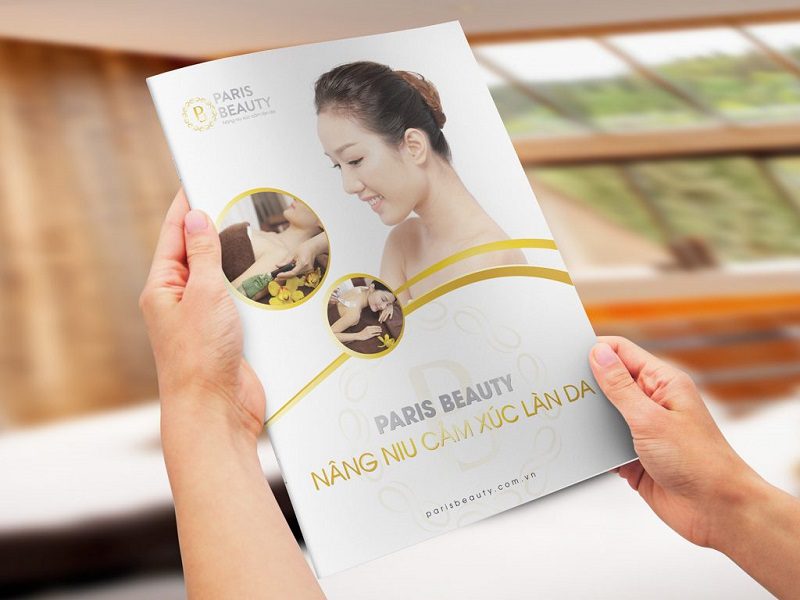 Mẫu catalogue spa đẹp