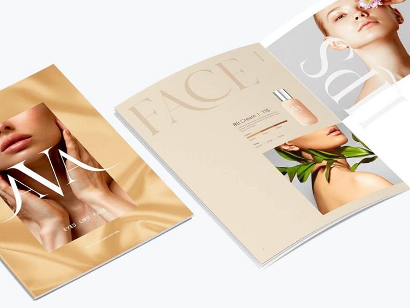 Mẫu catalogue spa đẹp