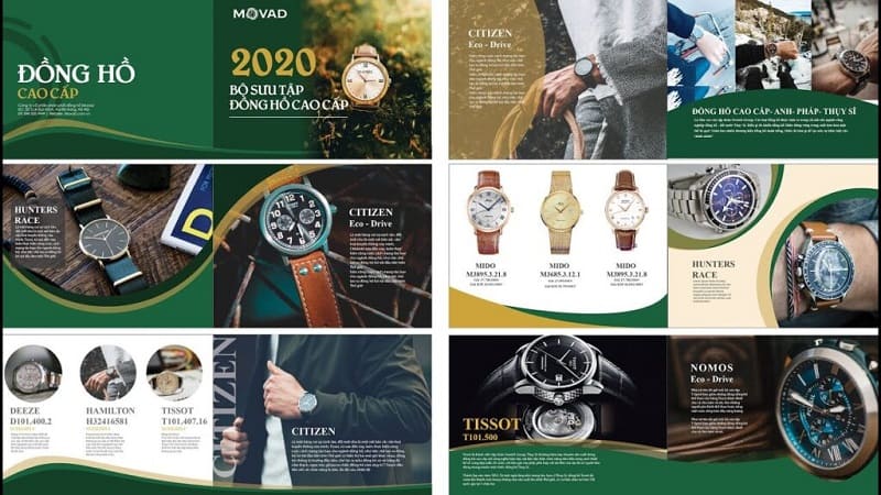 Thiết kế catalogue đẹp, linh hoạt với phần mềm illustrator