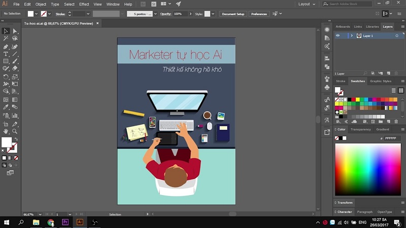 Thiết kế catalogue bằng phần mềm Adobe Illustrator